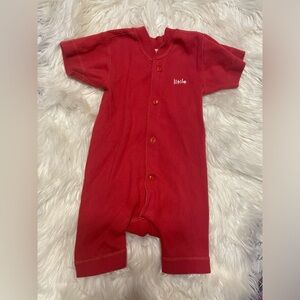 Little Farm League bodysuit pajamas romper